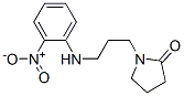 1-(3-(2-NITROPHENYLAMINO)PROPYL)PYRROLIDIN-2-ONE Struktur