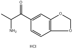 N-Demethyl Methylone Hydrochloride Struktur