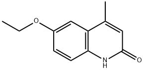 2(1H)-Quinolinone,6-ethoxy-4-methyl-(9CI) Struktur