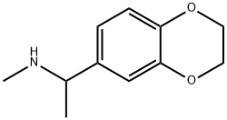 [1-(2,3-DIHYDRO-BENZO[1,4]DIOXIN-6-YL)-ETHYL]-METHYL-AMINE Struktur