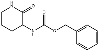 (2-OXO-PIPERIDIN-3-YL)-CARBAMIC ACID BENZYL ESTER Struktur