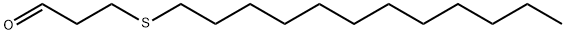 3-(dodecylthio)propionaldehyde  Struktur