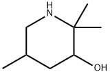 3-Piperidinol, 2,2,5-trimethyl- (9CI) Struktur