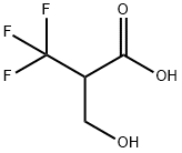 3-HYDROXY-2-TRIFLUOROMETHYLPROPIONIC ACID Struktur