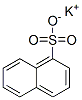 potassium naphthalene-1-sulphonate Struktur