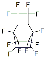 1,3,3,4,4,6,7,8,9,9,10,10-Dodecafluorotricyclo[4.2.2.02,5]dec-7-ene Struktur