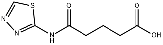 4-([1,3,4]THIADIAZOL-2-YLCARBAMOYL)-BUTYRIC ACID Struktur