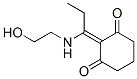 1,3-Cyclohexanedione, 2-[1-[(2-hydroxyethyl)amino]propylidene]- (9CI) Struktur