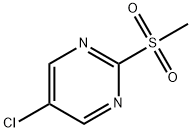 5-Chloro-2-(methylsulfonyl)pyrimidine Struktur