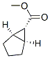 Bicyclo[3.1.0]hexane-6-carboxylic acid, methyl ester, (1alpha,5alpha,6alpha)- (9CI) Struktur