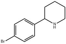 2-(4-BROMO-PHENYL)-PIPERIDINE Struktur