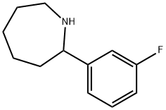 2-(3-FLUORO-PHENYL)-AZEPANE Struktur