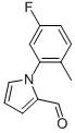 1-(5-FLUORO-2-METHYLPHENYL)-1H-PYRROLE-2-CARBOXALDEHYDE Struktur