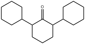 2,6-dicyclohexylcyclohexan-1-one Struktur