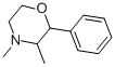 CIS-3,4-DIMETHYL-2-PHENYLMORPHOLINE Struktur