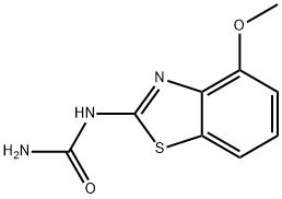 Urea, (4-methoxy-2-benzothiazolyl)- (9CI) Struktur