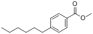 4-Hexylbenzoic acid methyl ester Struktur