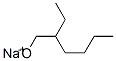 sodium 2-ethylhexanolate Struktur