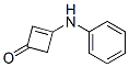 3-Anilino-2-cyclobuten-1-one Struktur