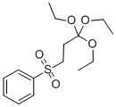 TRIETHYL 3-PHENYLSULFONYLORTHOPROPIONATE Struktur