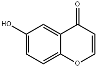 6-hydroxy-4H-chroMen-4-one Struktur