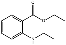 ethyl 2-(ethylamino)benzoate Struktur