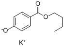 potassium butyl 4-oxidobenzoate Struktur