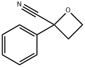 2-Phenyl-oxetane-2-carbonitrile Struktur