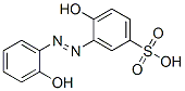 4-Hydroxy-3-[(2-hydroxyphenyl)azo]benzenesulfonic acid Struktur