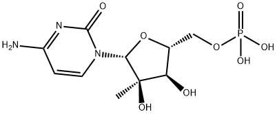 2'-C-Methyl 5'-Cytidylic Acid Struktur