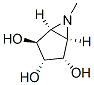 6-Azabicyclo[3.1.0]hexane-2,3,4-triol, 6-methyl-, (1alpha,2alpha,3alpha,4beta,5alpha)- (9CI) Struktur