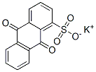 potassium 9,10-dihydro-9,10-dioxoanthracenesulphonate Struktur