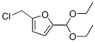 5-(Chloromethyl)furfural diethyl acetal Struktur