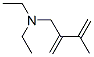 N,N-Diethyl-3-methyl-2-methylene-3-buten-1-amine Struktur