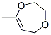 2,3-Dihydro-7-methyl-5H-1,4-dioxepin Struktur