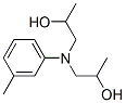 1,1'-(m-tolylimino)dipropan-2-ol Struktur