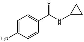 4-AMINO-N-CYCLOPROPYLBENZAMIDE Struktur