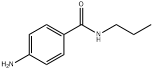 4-AMINO-N-PROPYLBENZAMIDE Struktur