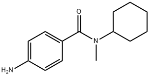 4-AMINO-N-CYCLOHEXYL-N-METHYLBENZAMIDE Struktur