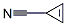 2-Cyclopropene-1-carbonitrile Struktur