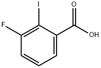 3-FLUORO-2-IODOBENZOIC ACID Structure