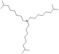 TRIISONONYLAMINE Struktur