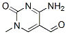 5-Pyrimidinecarboxaldehyde, 4-amino-1,2-dihydro-1-methyl-2-oxo- (9CI) Struktur