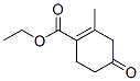 1-Cyclohexene-1-carboxylicacid,2-methyl-4-oxo-,ethylester(9CI) Struktur