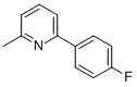 2-(4-FLUOROPHENYL)-6-METHYLPYRIDINE Struktur