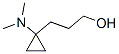 Cyclopropanepropanol, 1-(dimethylamino)- (9CI) Struktur