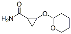 Cyclopropanecarboxamide, 2-[(tetrahydro-2H-pyran-2-yl)oxy]- (9CI) Struktur