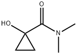 Cyclopropanecarboxamide, 1-hydroxy-N,N-dimethyl- (9CI) Struktur