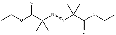 diethyl 2,2'-azobis[2-methylpropionate]   Struktur