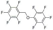 1-[(Pentafluorophenoxy)methyl]-2,3,4,5,6-pentafluorobenzene Struktur